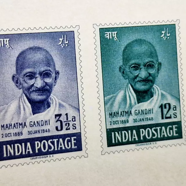 India 2017 - Mahatma Gandhi Card - MNH - Philatelic Club Stamps Sheet 3