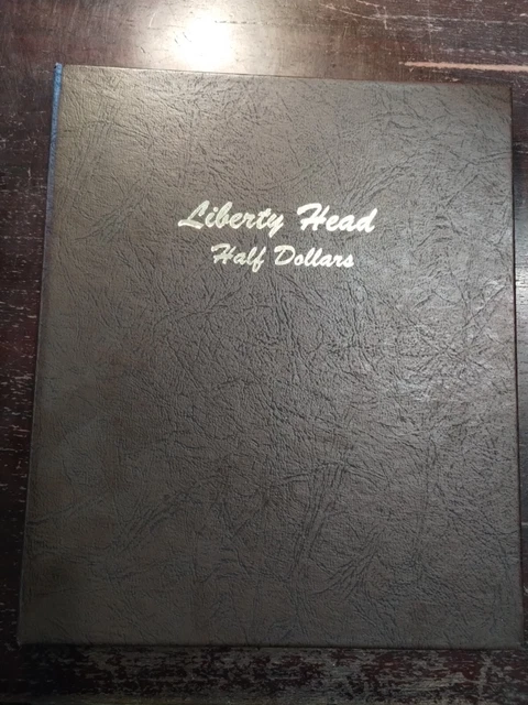 Barber Liberty Head Half Dollar Dansco Album 7150 Used 4 Pages 50 Cent Excellent