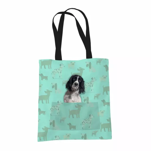 English Springer Spaniel Gifts for Dog Lovers Owners|Tote Bag with Dogs on