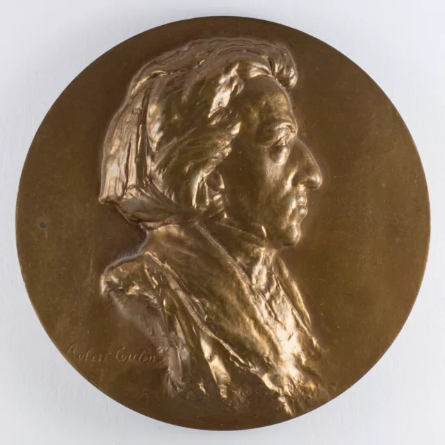 Médaille Frédéric Chopin - 1810-1849 - signée par Robert Coutin