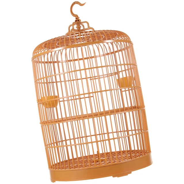 Jaula para pájaros jaula colgante jaula para pájaros adorno jaula colgante jaula para pájaros