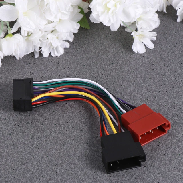 Kit 3 Harnais Câblage Phares Voiture - Adaptateur Conversion Lumière PVC Noir