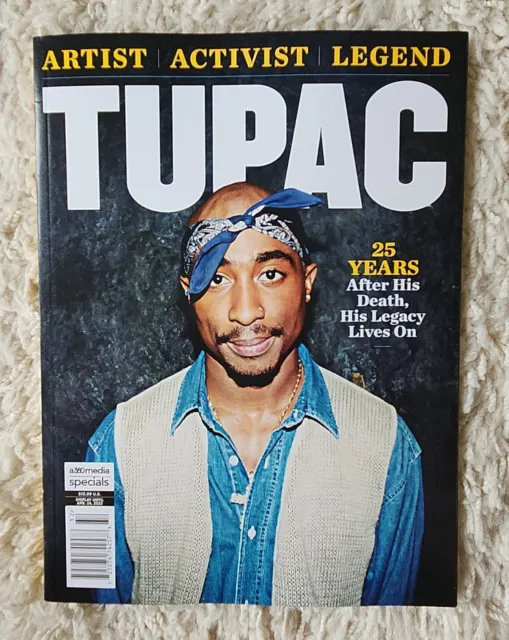 Tupac Shakur 25 Years After His Death  Magazine Artist Legend Rapper New