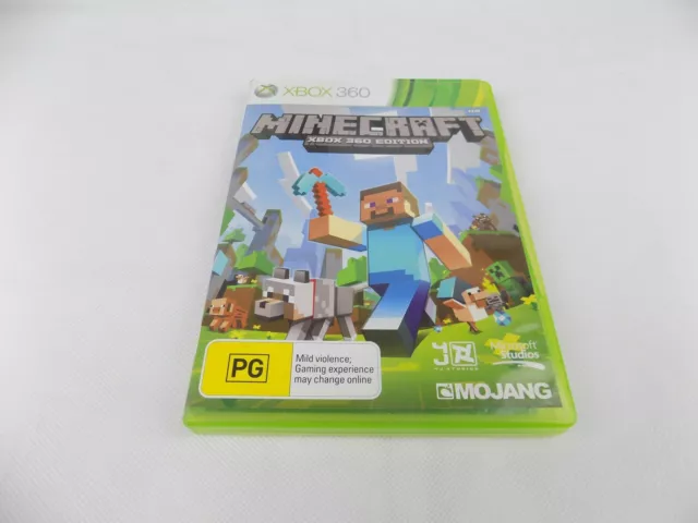 Mint Disc Xbox 360 Minecraft - No Manual