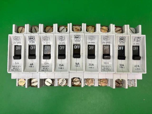 Mk Unipolare LN59 5A 6A 10A 15A 16A 20A 30A 32A 40A 45A 50A 63A - Foto 8