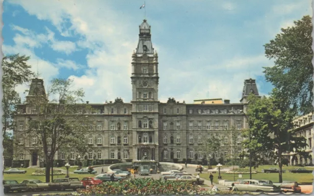 Quebec Canada Le Palais Législatif c1960s Vintage Postcard - Unposted