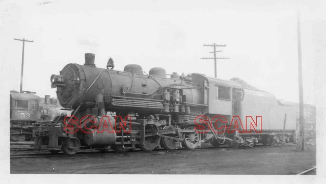OF708 RP 1948 /1960s NYO&W ONTARIO & WESTERN RAILROAD 280 LOCO #314 NORWICH NY