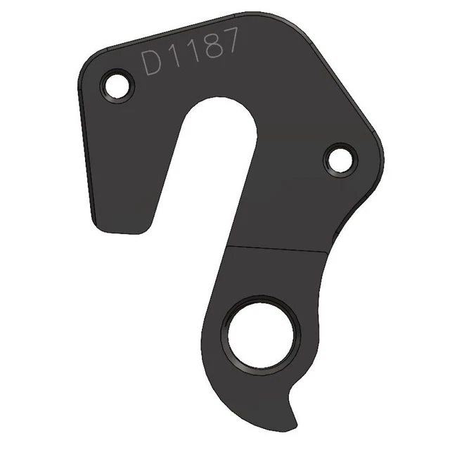 Pendentif De Dérailleur Arrière Pilo Pour VTT Carratt Byron – D1238, Alu Noir