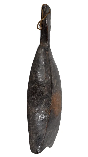 Salampasu Wooden Bowl Spoon Congo African Art 3