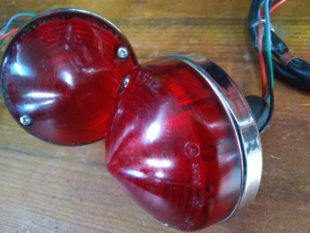 1960S Nos Genuine Lucas Stop/Tail Lamps, Classic Lotus Elan, Elan S1, Not Plus 2