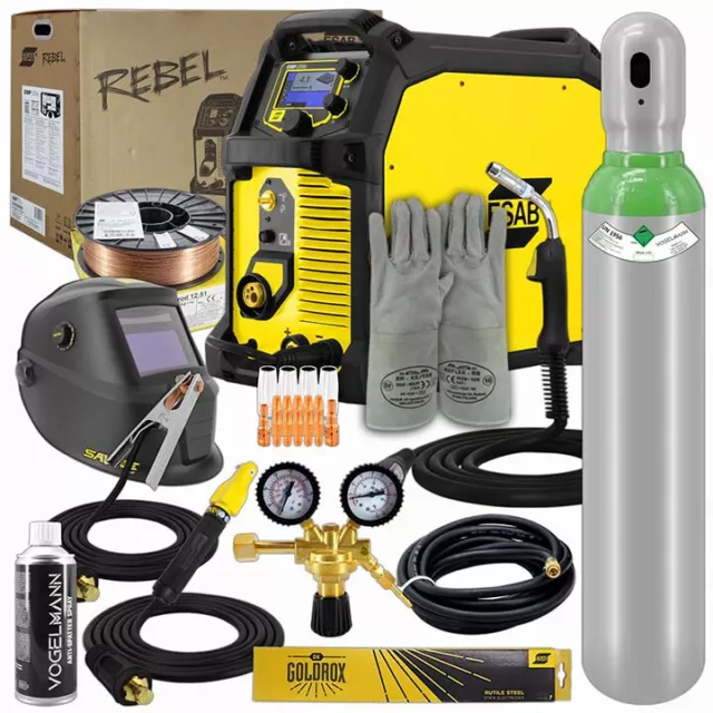 ESAB Rebel™ EMP 235ic Poste à souder soudage MIG MAG 230A sMIG - jeu n° 2