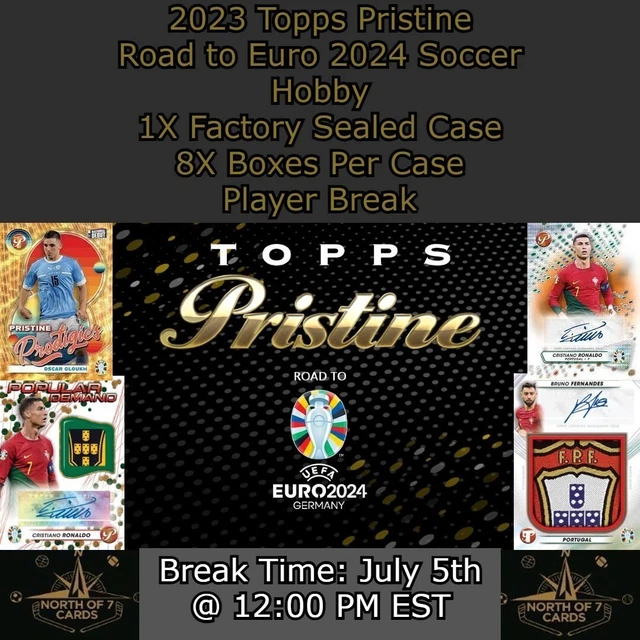 THOMAS MULLER 2023 Topps Pristine UEFA EURO 2024 1X Case Player Break