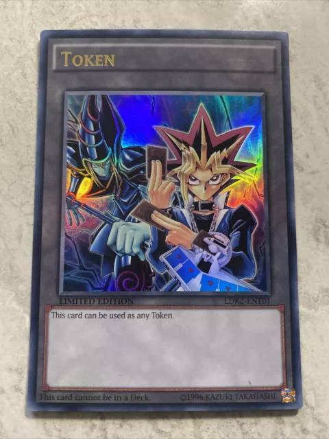 Yugioh - Token - LDK2-ENT01 - Ultra Rare Limited Edition - Legendary Decks II