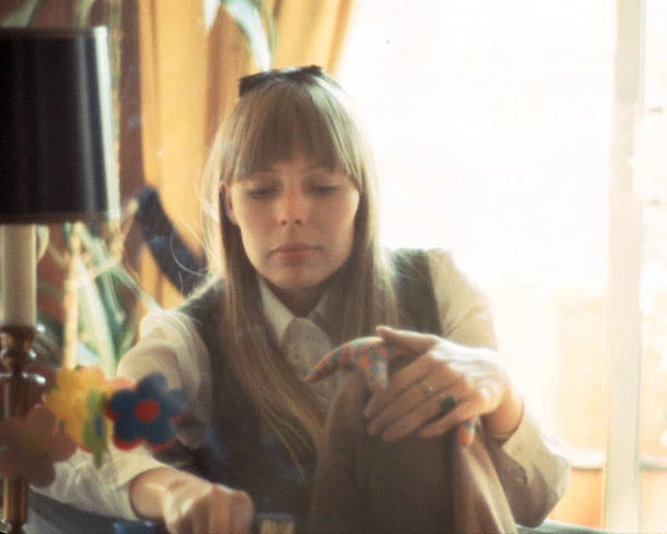 Joni Mitchell Musician Singer Band Group 1960s 1970s Old Music Photo 15