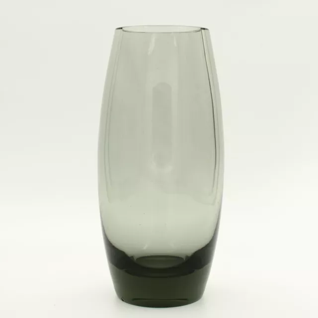 Vintage Holmegaard Smokey Glass Large Vase Mid Century by Per Lutken