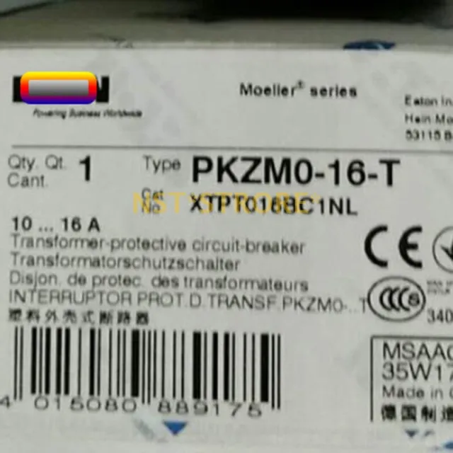 Brand New PKZM0-16-T Transformer Protective Circuit Breaker