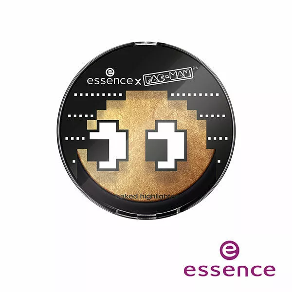 [ESSENCE x PACMAN] Gold Baked Highlighter 01 GAME OVER 7g LIMITED EDITION NEW