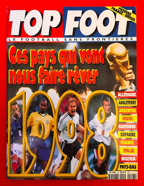 Magazine Mondial Spécial Platini 1980 – Carrière ASSE Nancy Joeuf – Édition Originale