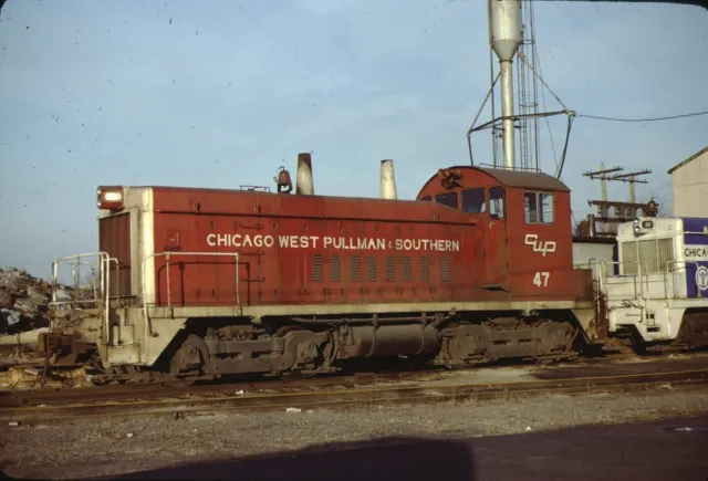 Chicago West Pullman & Southern EMD SW1200 Kodachrome original Kodak slide