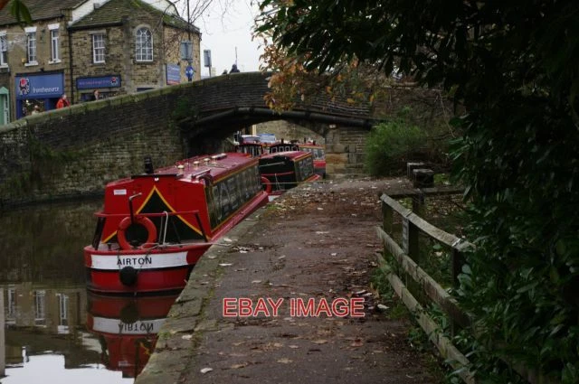 Photo  Springs Branch Skipton Hire Boat 'Airton' Is Moored Close To Coach Street