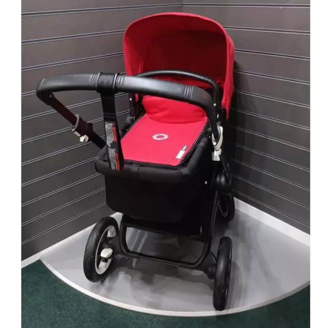 Bugaboo Buffalo All-Terrain Pushchair (Red / Blue) - Ex-Display