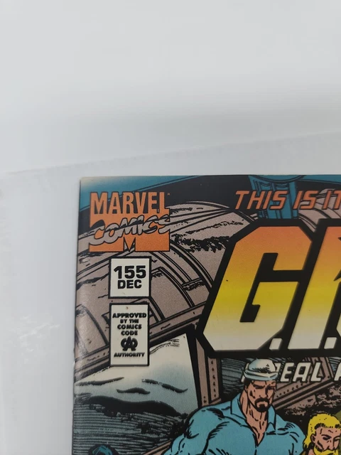 🔥 Marvel GI JOE Comic #155 NEWSTAND Last Issue Insert Dec 1994 🔥 LOW PRINT RUN 3