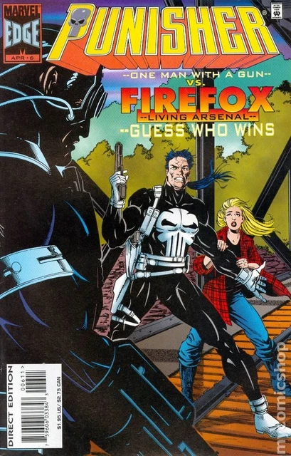 Punisher #6 VG 1996 Stock Image Low Grade