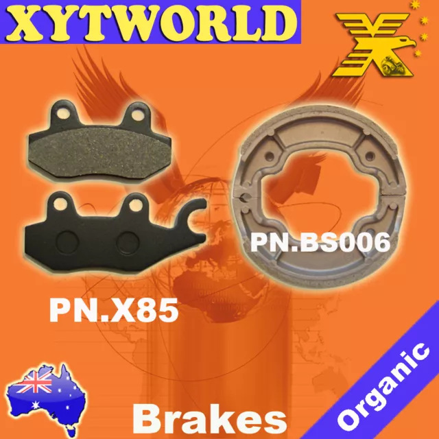 Front Rear Brake Pads Shoes for Yamaha TT-R230 TT-R TTR 230