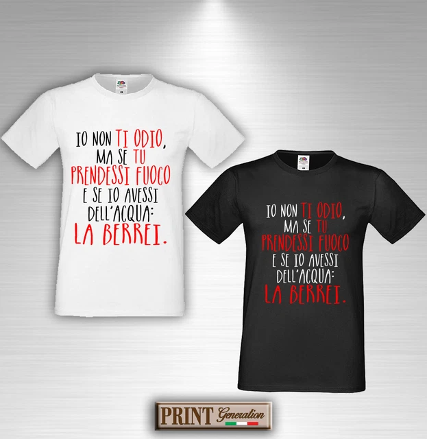 Maglie con on sale le scritte