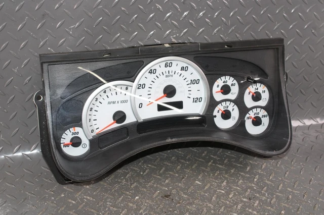 NEW 0 MILES 2003 04 2005 HUMMER H2 INSTRUMENT SPEEDOMETER CLUSTER