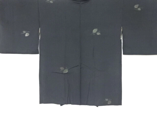 6225185: Japanese Kimono / Antique Haori / Taisho Roman Style / Urushi / Woven P