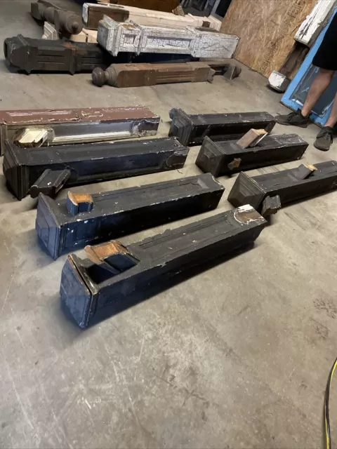 Bova 7 Matching Antique Oak Newell post 32 to 35 inch