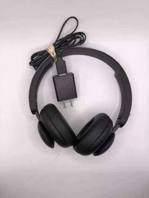 Onn. 2027A Over-The-Ear Wireless Bluetooth Black Headband Headphones