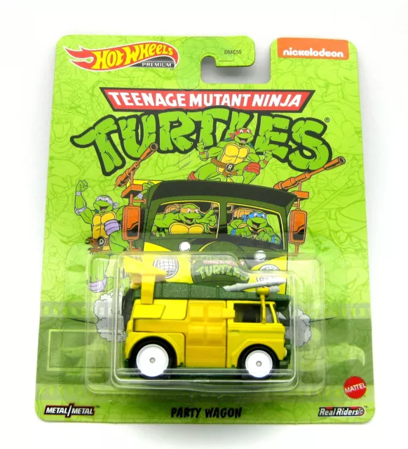 Hot Wheels Party Wagon Teenage Mutant Ninja Turtles 1:64