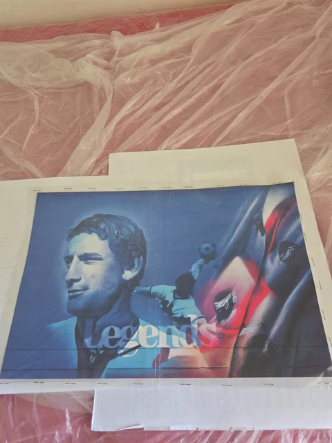 ANDERS ÖSTERLIN. Poster, Ingemar Stenmark, Saab Turbo, lithographic