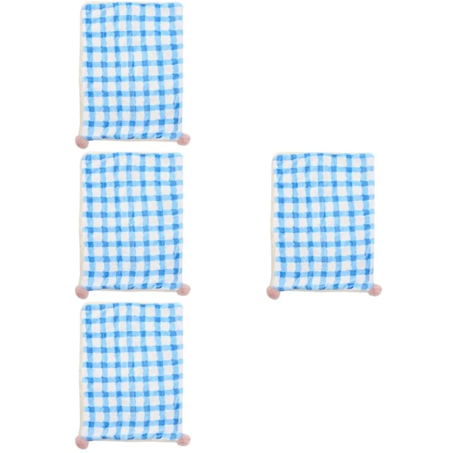 4pcs animal de compagnie lits de couchage lits de chien coussin chat coussin de