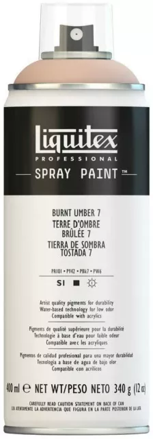 Liquitex Spray paint 4457128 Burnt Umber 7 400 ml