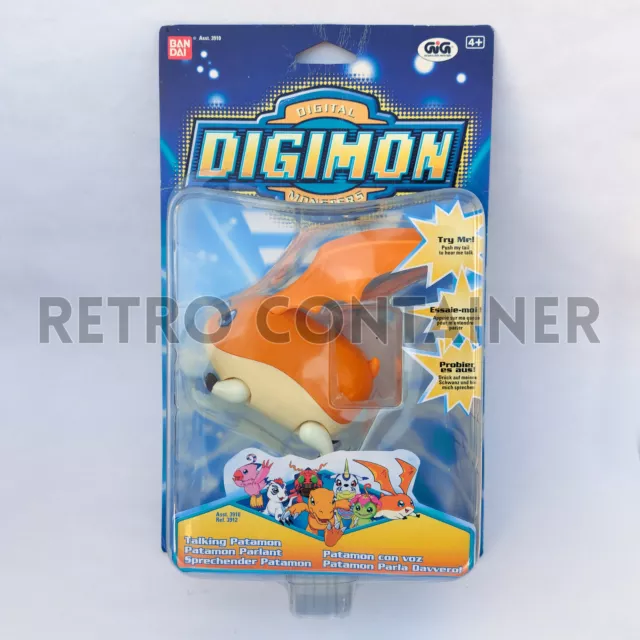 BANDAI DIGIMON Action Figure - TALKING PATAMON - MISB NEW MOC Giochi Preziosi