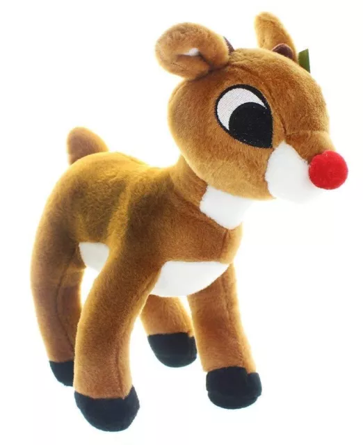 Rudolph the Red Nosed Reindeer  Plush 8" New with tag