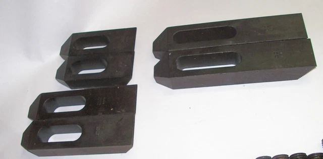 Lot of   NEW  TE-CO  1 INCH  STEP CLAMPS, 6 , 8, 10"  mill drill / CNC