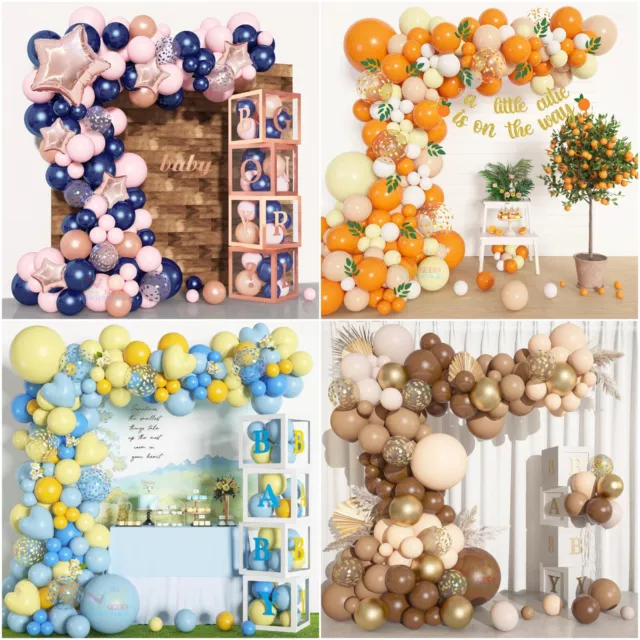 Balloon Arch Kit +Balloons Garland Birthday Wedding Party Baby Shower Decor UK2