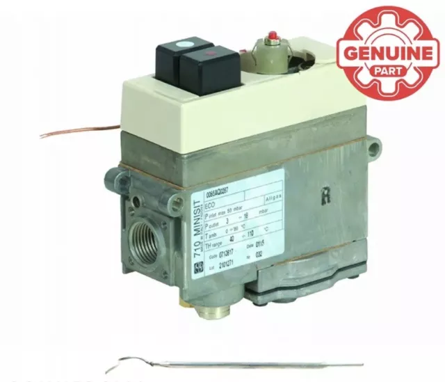710 Minisit 0.710.817 Thermostat 110° Gas Valve Control Bain Marie Hot Cupboard