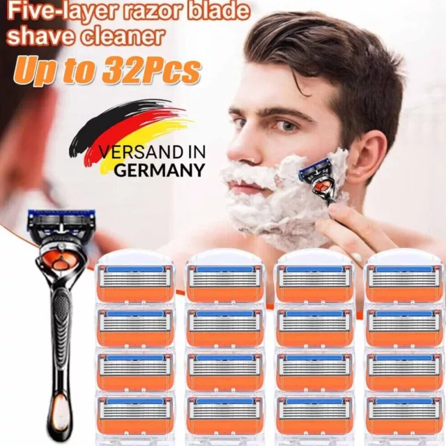 Confezione da 16~32 lame da barba ricariche compatibili per Gillette Fusion 5 Proglide