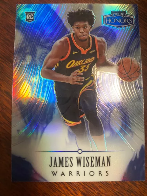 20/21 panini honors silver prizm #597 James Wiseman rookie