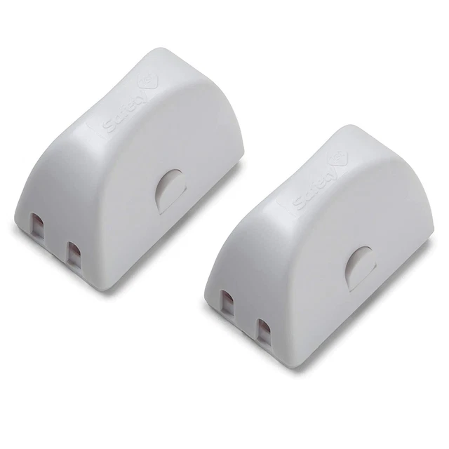 Lot of 2 Safety 1st Double Touch Plug and Outlet  Protector Covers