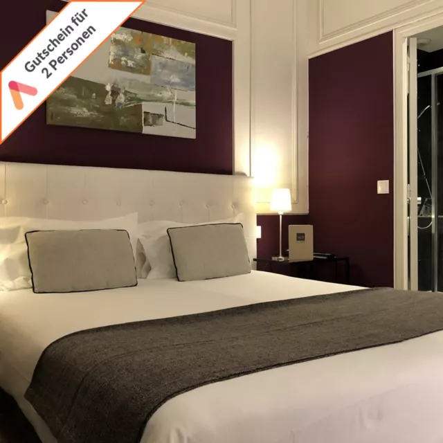 Kurzurlaub Paris West 3 Tage für 2 Personen Komfort Hotel Le Dauphin Gutschein