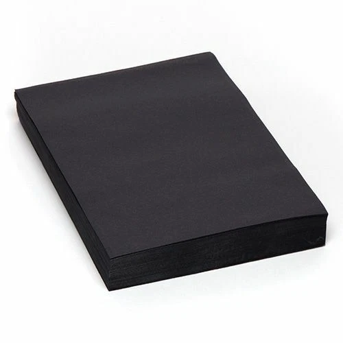 50X Negro A4 Reciclado Papel de Azúcar 140gsm Manualidades Papel Nuevo