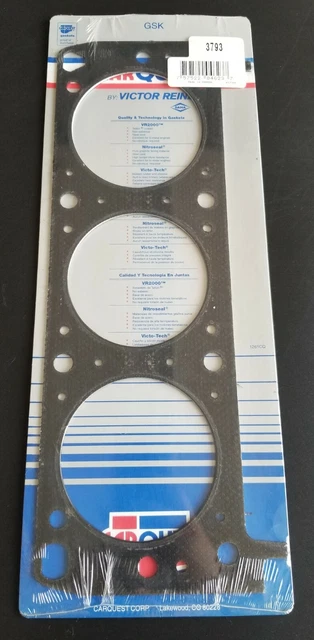 One(1) Carquest Victor Reinz 9471PT Engine Cylinder Head Gasket 3793 New Sealed