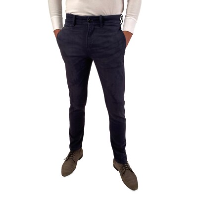 Diesel BRAX Homme Chino Tissu Pantalon Business 50 W34 L30 34/30 Foncé Bleu 
