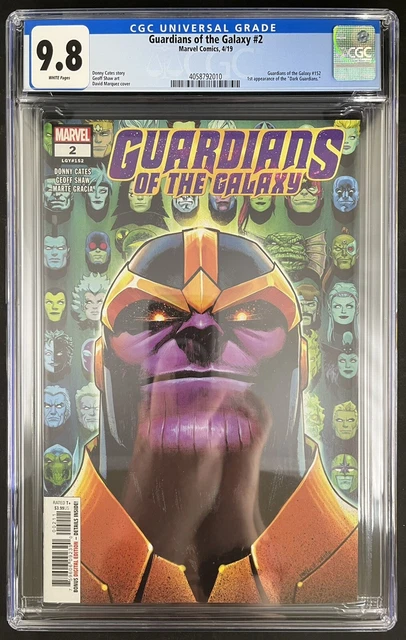 Guardians of the Galaxy #2 CGC 9.8 4/19 4058792010 - 1st app "Dark Guardians"